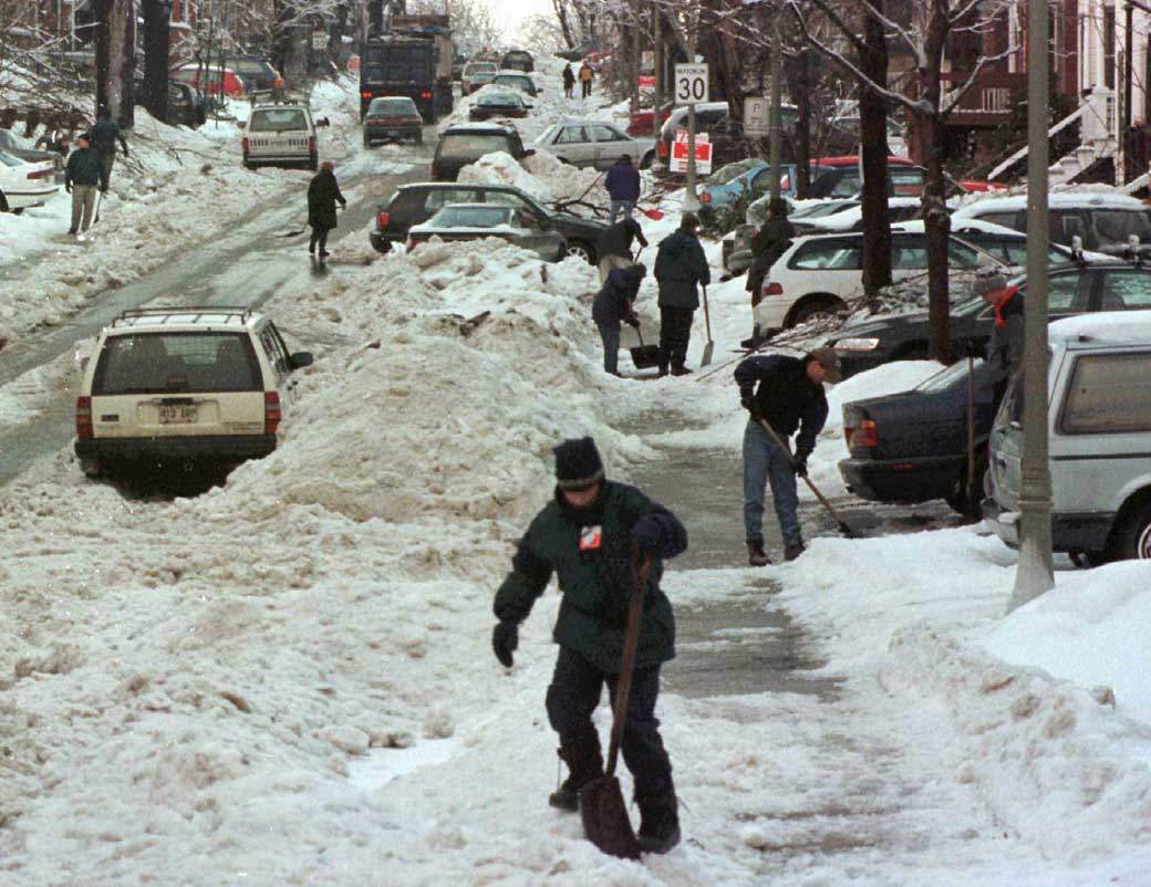 Ice Storm 1998 aftermath