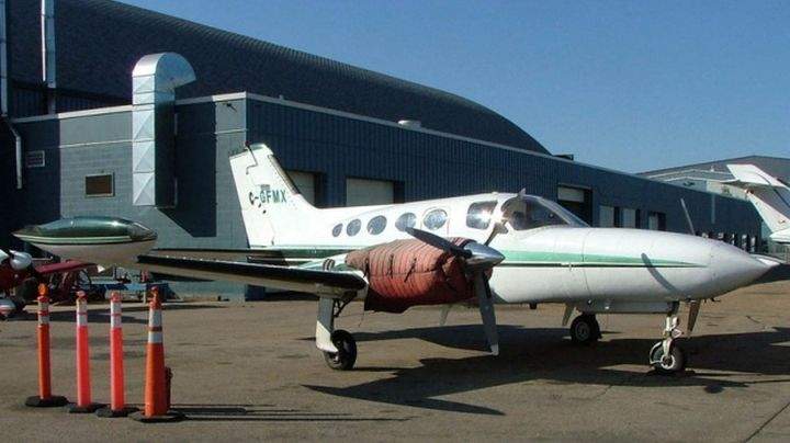 A file photo of a Cessna 421 B.