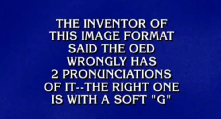 ‘Jeopardy!’ may have finally settled the debate on pronouncing ‘GIF’ - image