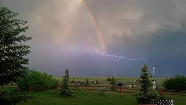 June 20 - This photo taken in Flaxcombe was sent in by Mykala Henderson.