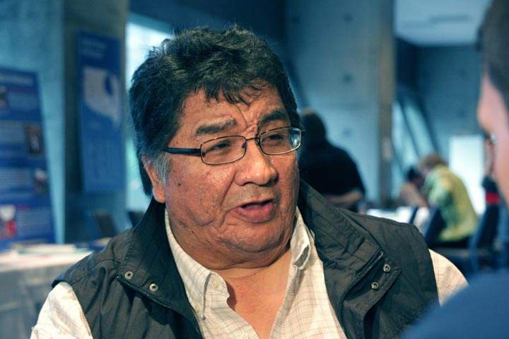 Leo Loone, of the Fort Albany First Nation and an Indian residential school survivor, is seen in Toronto on Friday, June 1, 2012.  
