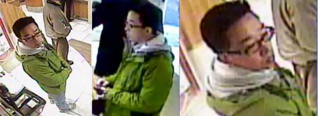White Rock RCMP is releasing new photographs of David, who was captured on surveillance video at a restaurant in the Lonsdale Quay on December 12, 2013.