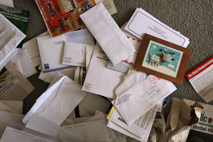 Door to door mail delivery