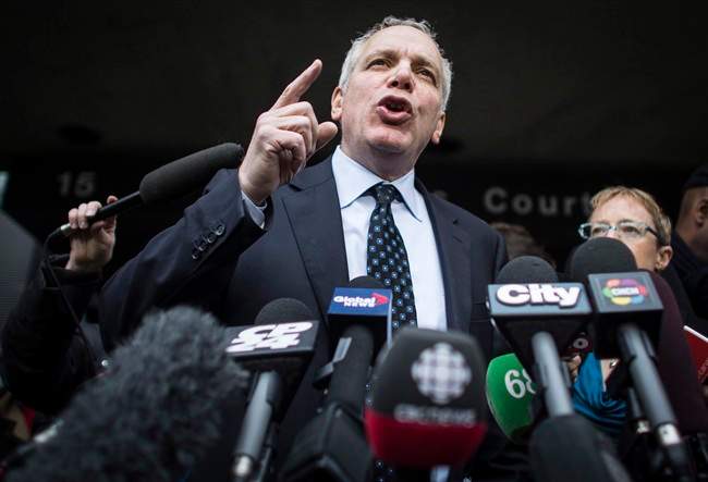 Lawyer Julian Falconer, who represents the Nishnawbe Aski Nation, praised the "bravery and courage" of the victims' families.
