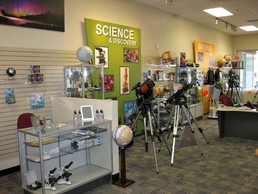 Stores like NewEyes OldSkies in Richmond Hill can provide that science fix for your geek. (Courtesy of Marc Fitkin)