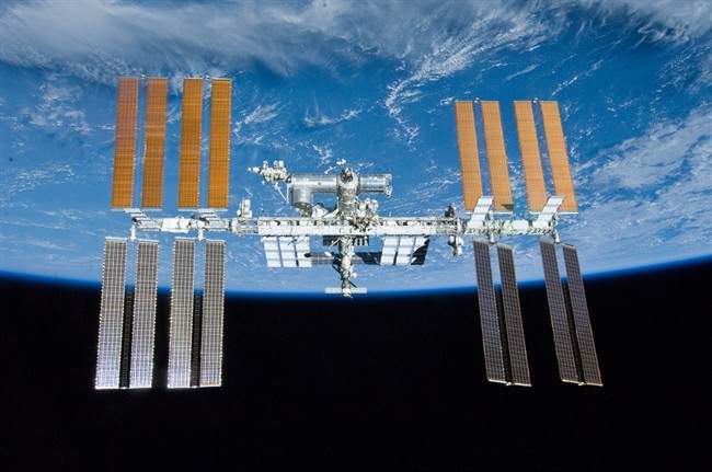 There is most definitely gravity on the International Space Station. There is gravity throughout space.