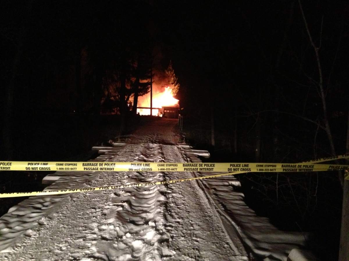 Peachland fire destroys home - image