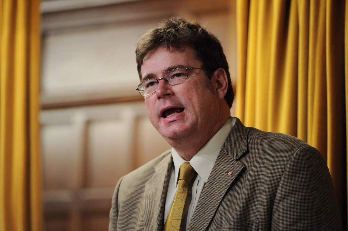 Conservative MP Brent Rathgeber stands during question period in the House of Commons on Parliament Hill in Ottawa on Tuesday, June 21, 2011. THE CANADIAN PRESS/Sean Kilpatrick