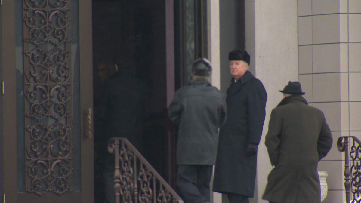Dozens paid their respects at the Loreto Funeral Home. 