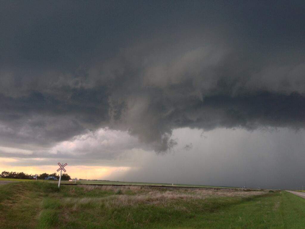 Photo is taken north of Wilcox, Sask. on July 15th.