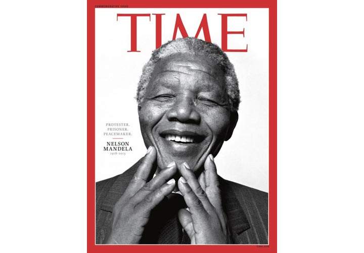 Mourning the death of Nelson Mandela: Newspaper, magazine front pages from around the world - image
