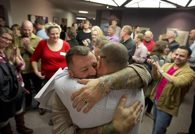 A Utah judge rules the state's ban on same-sex marriage is unconstitutional.