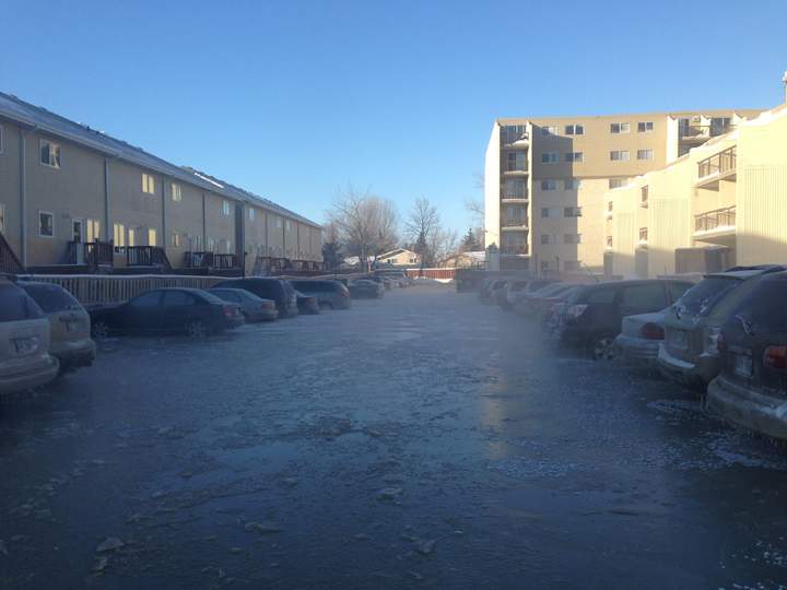 water main break Winnipeg