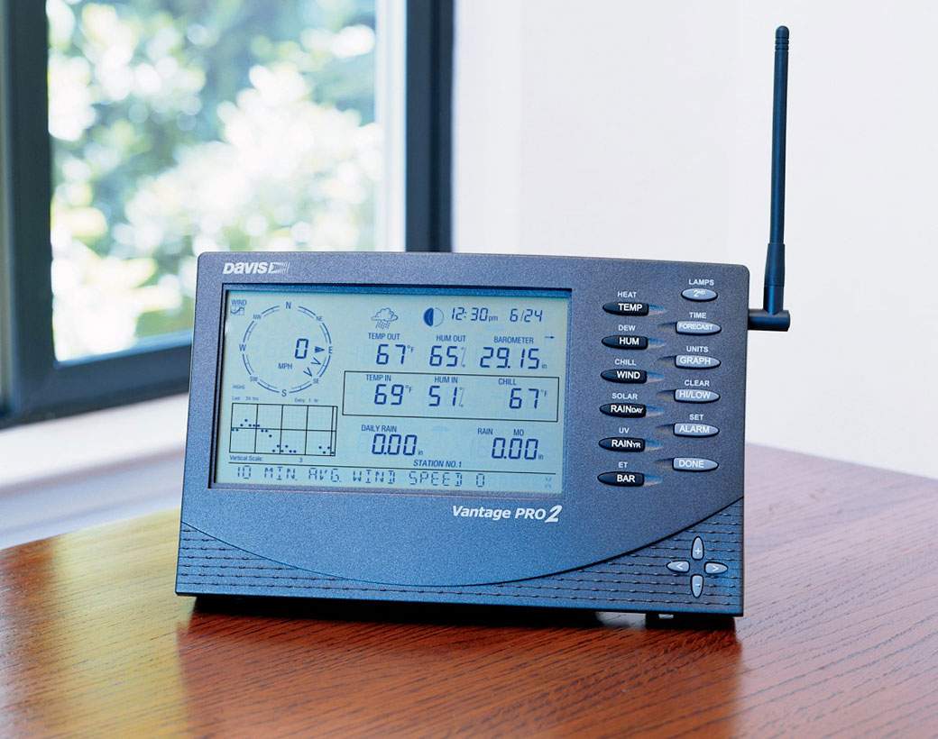 Weather stations are a great gift idea for those amateur meteorologists. (Courtesy of Davis Instruments)