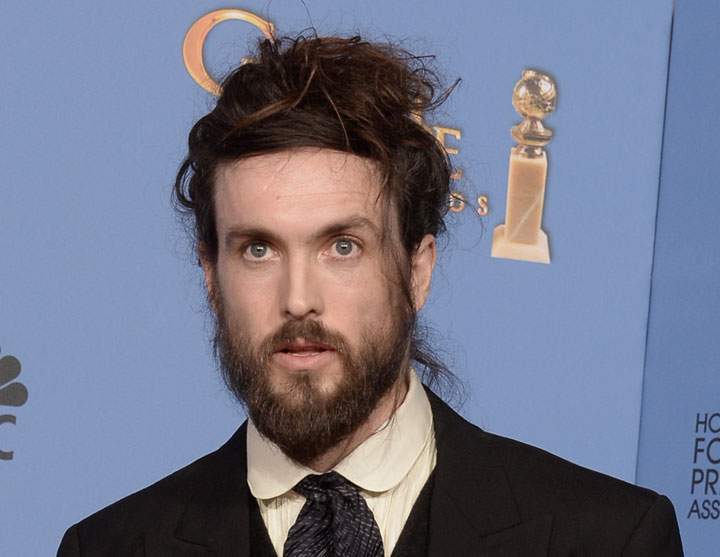 Composer Alex Ebert at the Golden Globe Awards on Jan. 12, 2014.