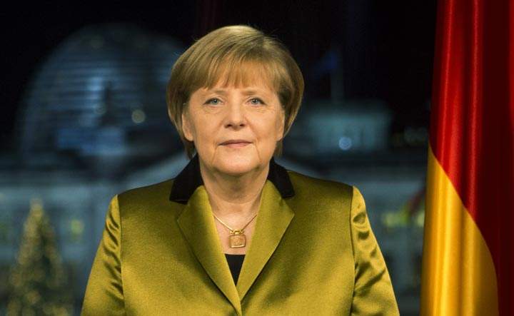 German Chancellor Angela Merkel.