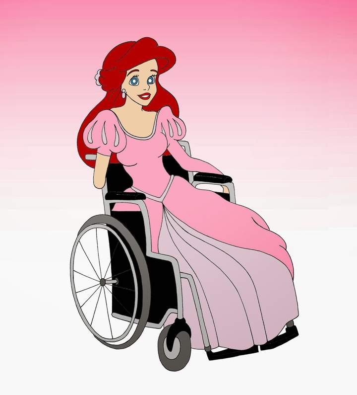 Ariel – The Little Mermaid:(Credit: Alexsandro Palombo/Humor Chic)