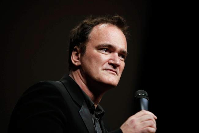 Quentin Tarantino, pictured in October 2013.