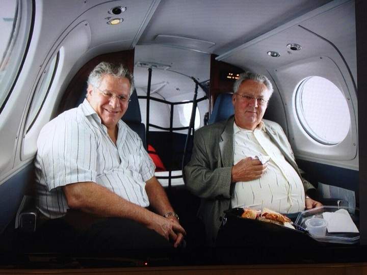 Photo presented as evidence at Quebec's inquiry into corruption in the province's construction industry during the testimony of Jean Lavallee, the former head of the Quebec Federation of Labour.