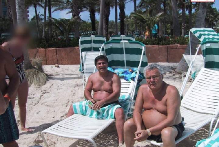 Photo presented as evidence at Quebec's inquiry into corruption in the province's construction industry during the testimony of Jean Lavallee, the former head of the Quebec Federation of Labour.