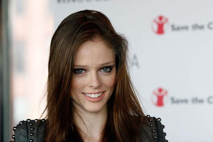 Coco Rocha attends the Modelinia Beautiful Friends Forever Bracelet launch at the Dream Hotel on September 7, 2011 in New York City.