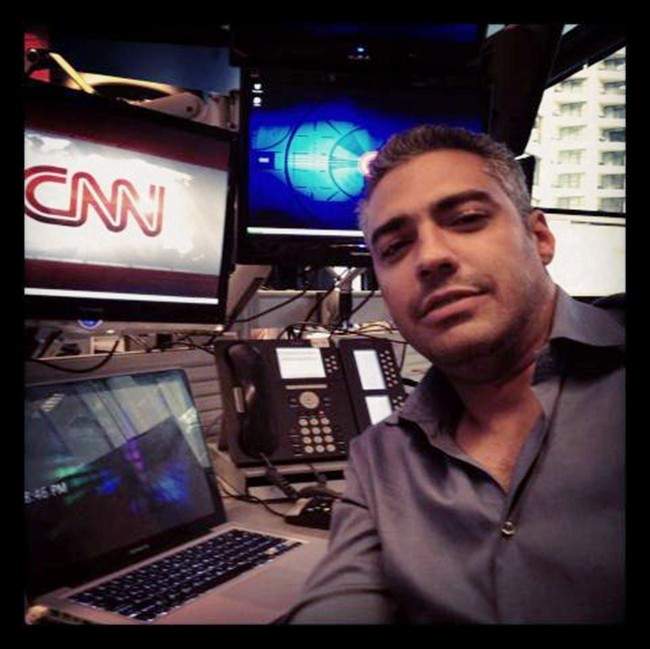 Mohamed Fahmy is shown in a family handout photo. The Egyptian-Canadian journalist is being detained in Cairo. 