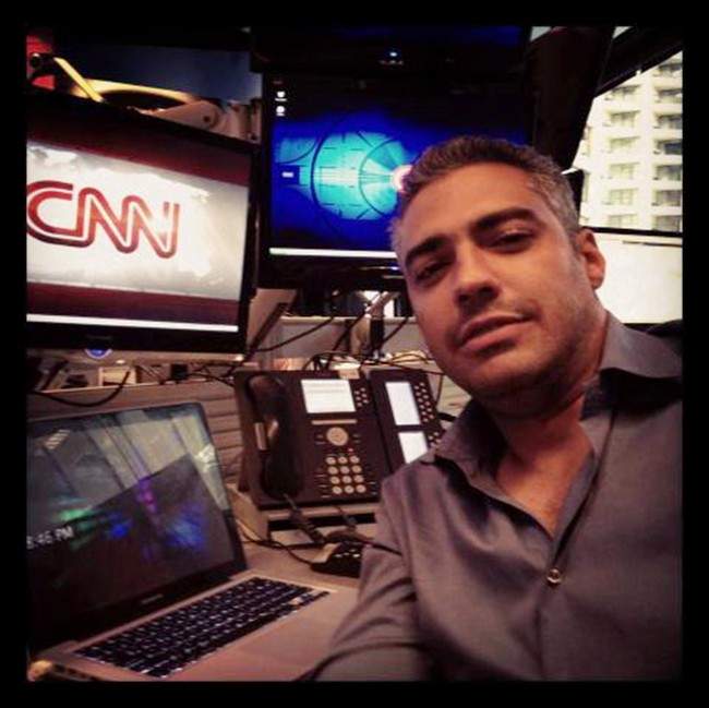 Mohamed Fahmy, the Egyptian-Canadian journalist being detained in Cairo, is shown in a handout photo. 