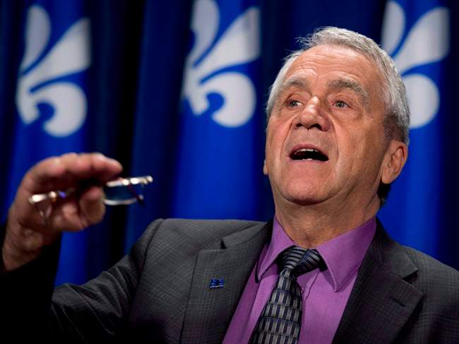 MNA François Gendron is pictured in Quebec City. 