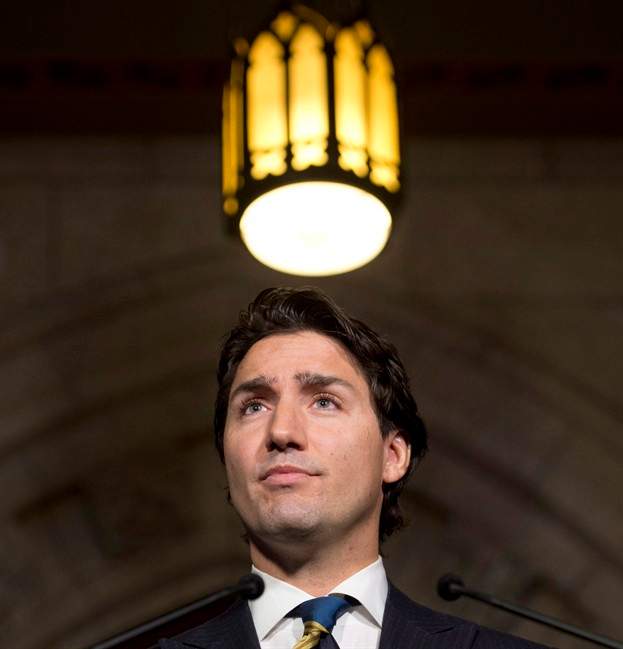 Liberal Leader Justin Trudeau is sticking with his assertion that the middle class is struggling with stagnant incomes and skyrocketing household debt, no matter what Statistics Canada says.

