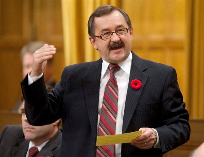 Conservative MP for Souris Moose Mountain Ed Komarnicki is pictured in Ottawa, Nov.6, 2009. THE CANADIAN PRESS/Adrian Wyld.