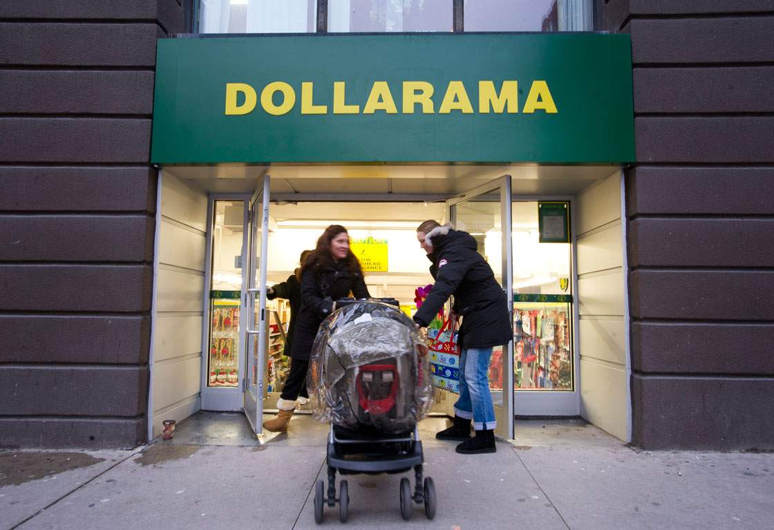 A slowing economy as well as high household debt levels are forces working in Dollarama's favour, experts say.