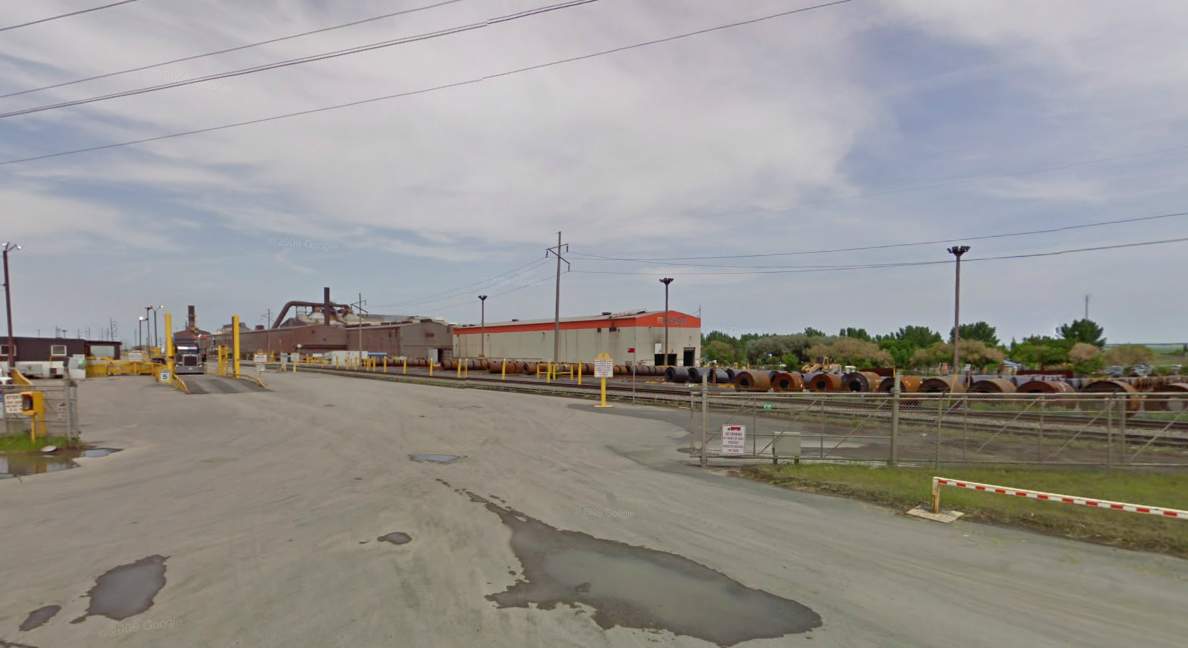 Severe winter weather is being blamed for potential major layoffs at a big steel mill in Regina.