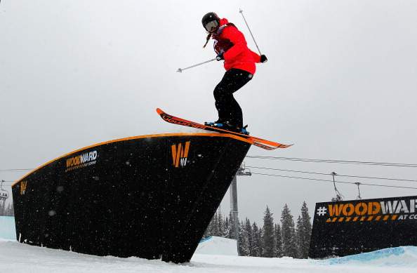 Dara Howell of Canada competes during finals for the womens FIS Ski  Slopestyle World Cup at U.S. Snowboarding and Freeskiing Grand Prix on December 21, 2013 in Copper Mountain, Colorado.