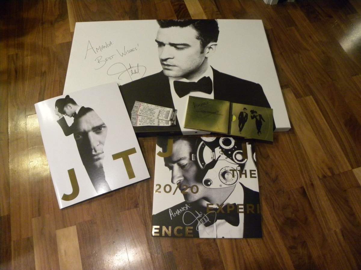 Justin Timberlake memorabilia