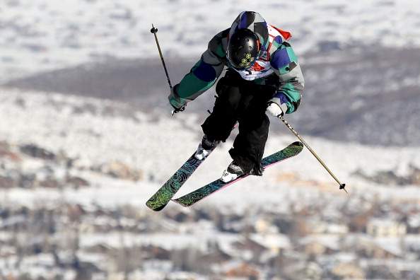 Kim Lamarre #2 of Canada during Slope Style Qualification for the FIS Freestyle World Championships at Park City Mountain Resort on February 2, 2011 in Park City, Utah.