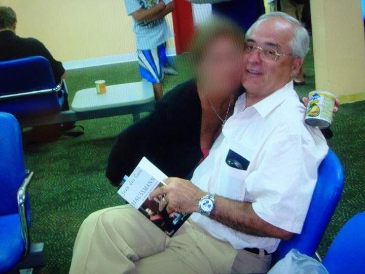 Photo presented as evidence at Quebec's inquiry into corruption in the province's construction industry during the testimony of Jean Lavallee, the former head of the Quebec Federation of Labour.