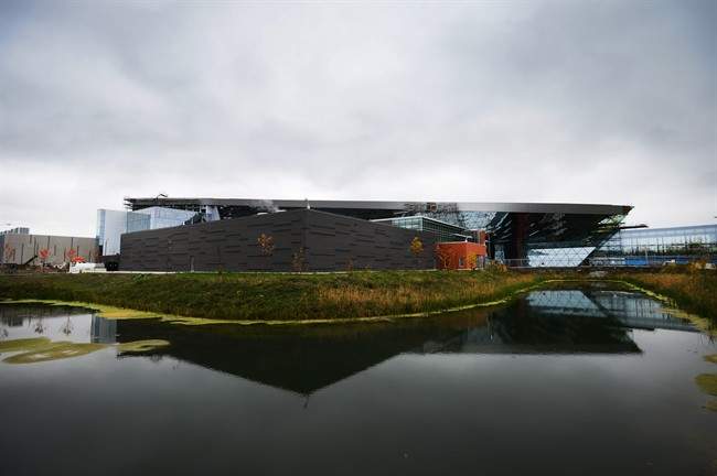The new Communications Security Establishment Canada (CSEC) complex is pictured in Ottawa on Tuesday, October 15, 2013. THE CANADIAN PRESS/Sean Kilpatrick.