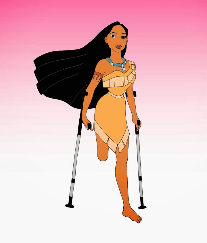 Pocahontas:(Credit: Alexsandro Palombo/Humor Chic)