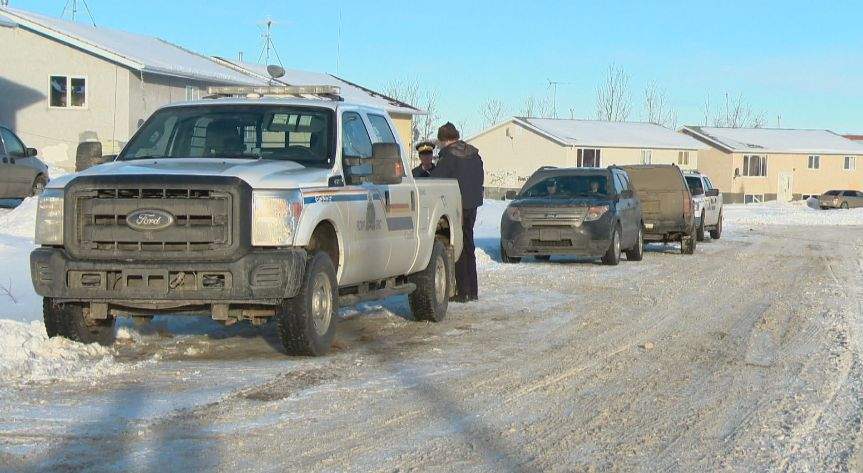 File photo of RCMP investigating the death of a man in Maskwacis.