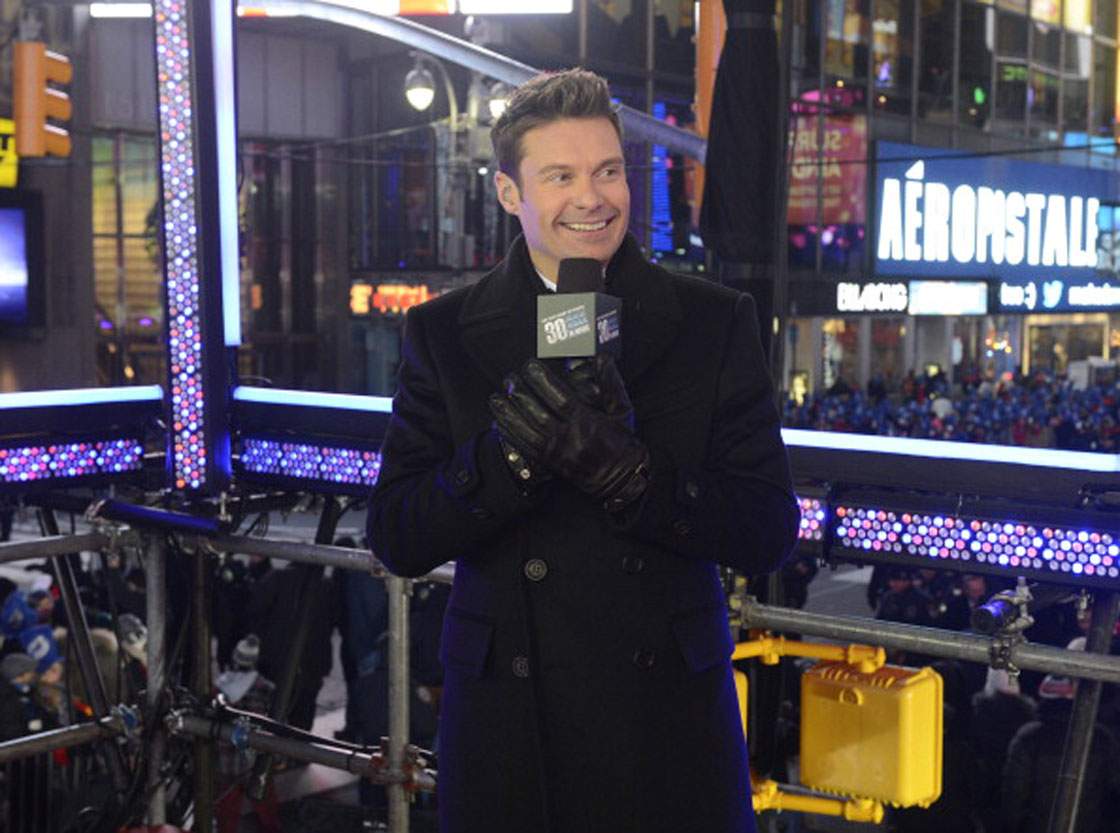BlackBerry is suing a company partly owned by Ryan Seacrest, pictured. The smartphone maker alleges Typo Products is infringing on its patented keyboard with a copycat product.