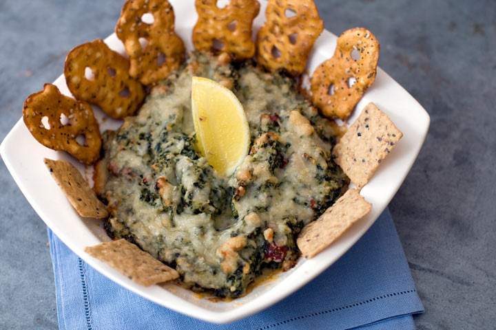 Recipe: hot and spicy artichoke spinach dip