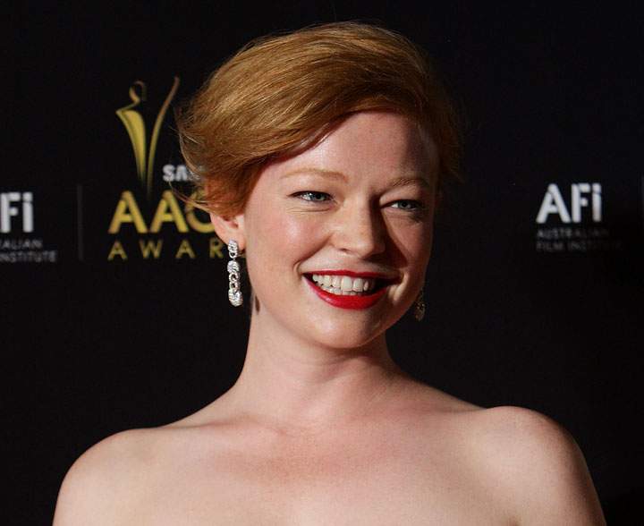 Sarah Snook, pictured in January 2012.