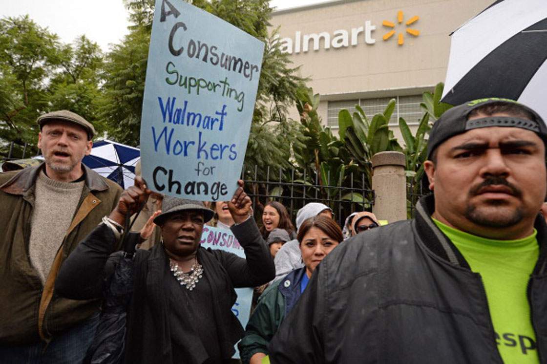 Thousands of U.S. hourly workers and their supporters have staged protests across the United States in the past couple of years to call attention to their financial struggles.