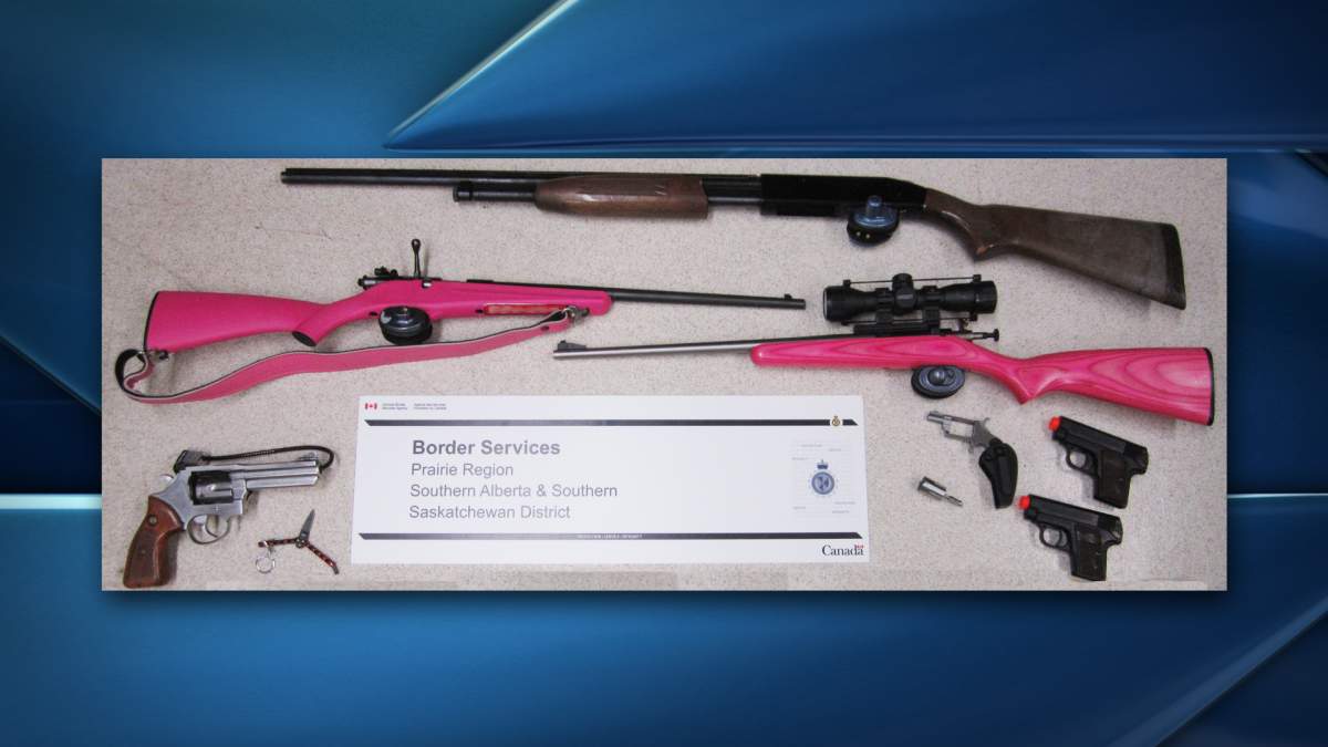An Alaskan man has spent the last few days in jail and will have to cough up a big fine after he was caught trying to smuggle firearms across the border at North Portal.