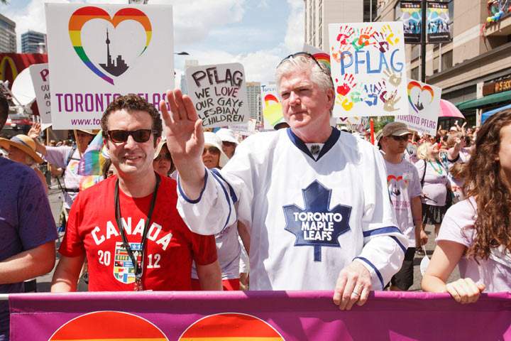 Brian Burke Pride Parade