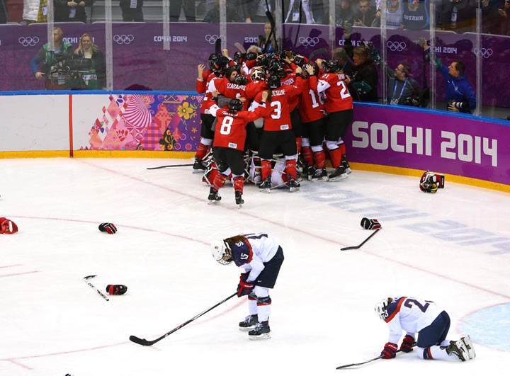 Canada vs USA: Women’s Olympic hockey gold medal game