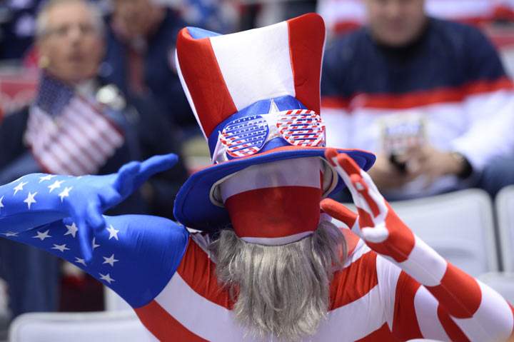 Canada vs USA: Semifinal game in men’s Olympic hockey in Sochi