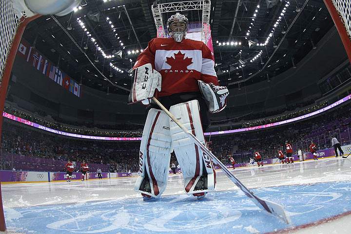 Canada vs Norway: Game 1 of the men’s hockey tournament in Sochi
