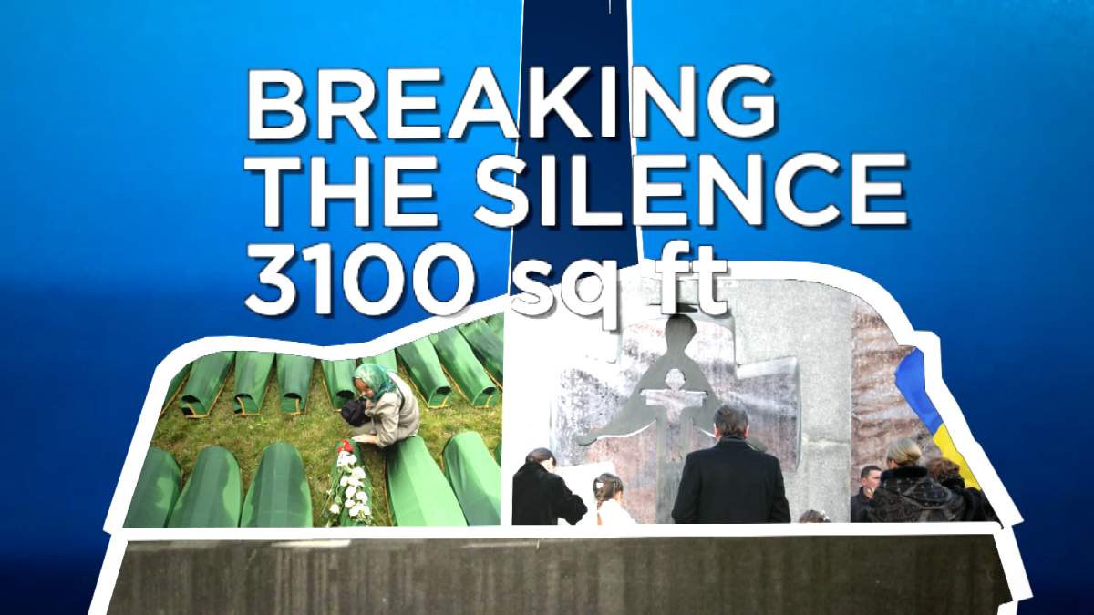 The Canadian Museum for Human Rights in Winnipeg: four other genocides will be featured as part of a 3100 sq ft “Breaking the Silence” exhibit