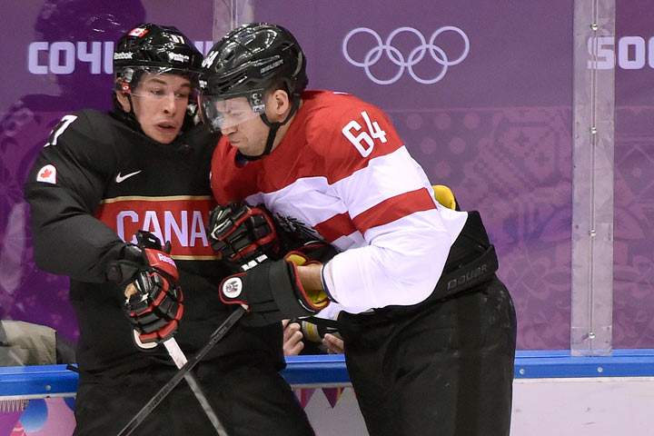 Canada vs Austria: Game 2 of the men’s hockey tournament in Sochi